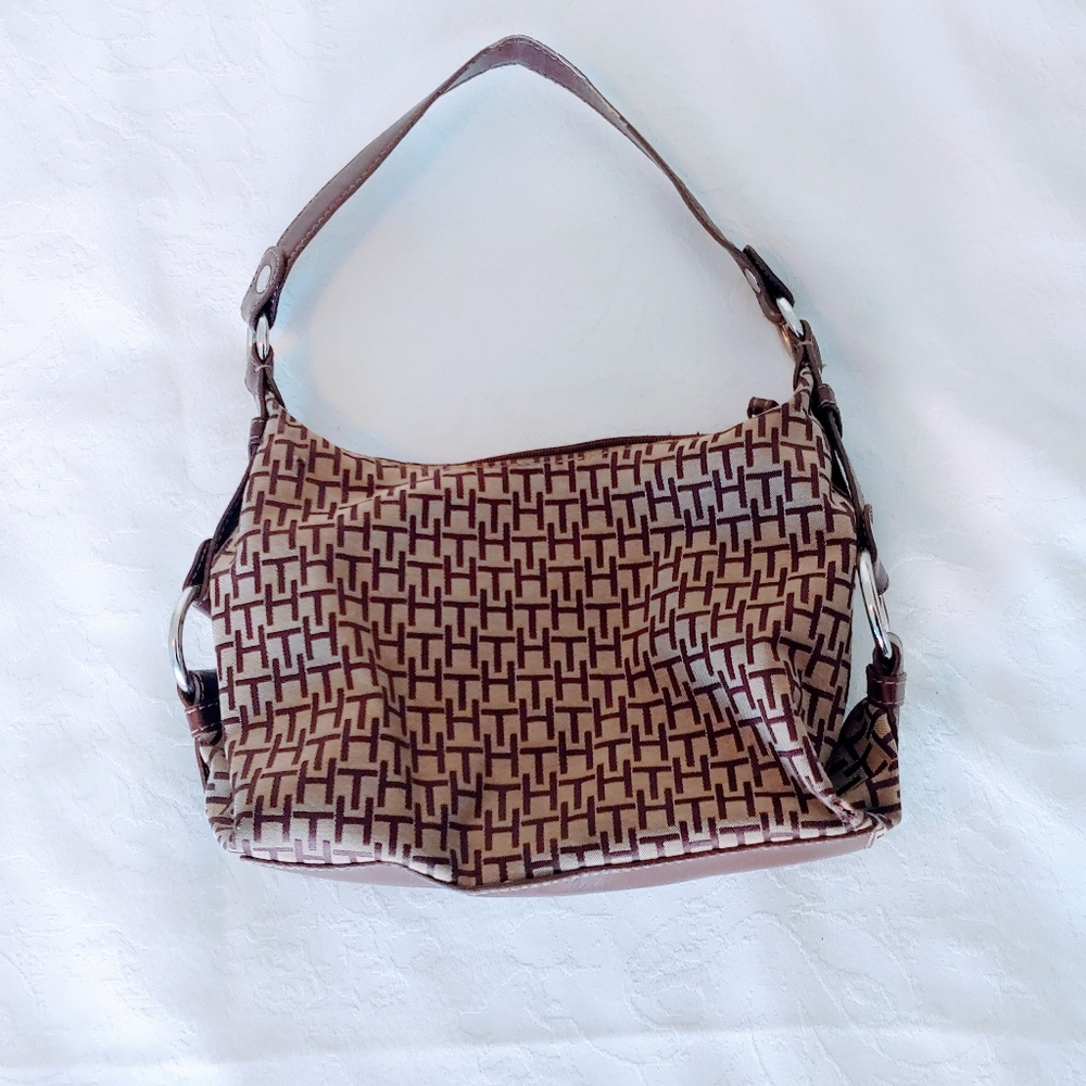 Y2k Tommy Hilfiger TH Logo Mini Purse Preppy